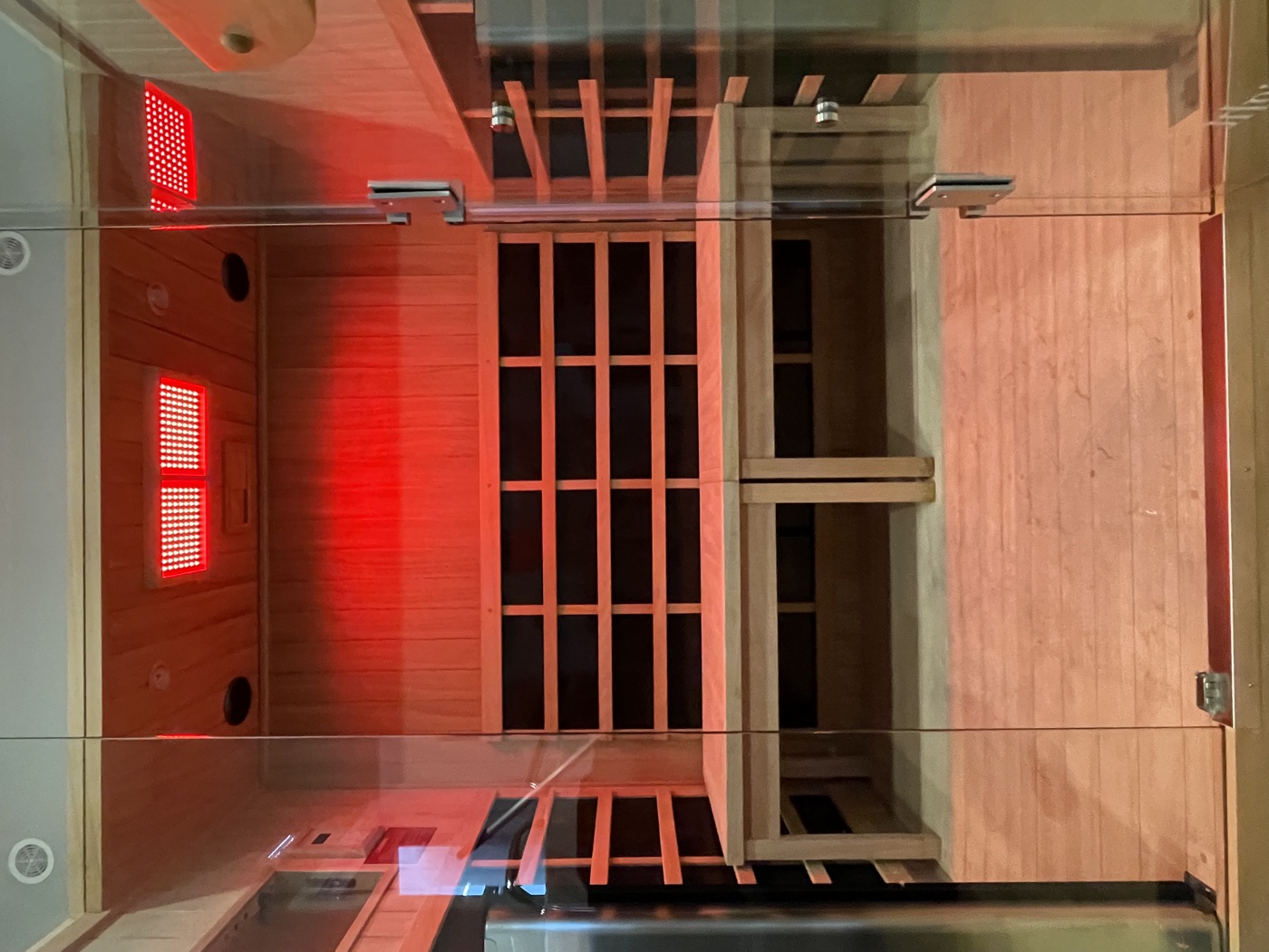 Clearlight infrared sauna at FITQOR Wellness Club in Cascais