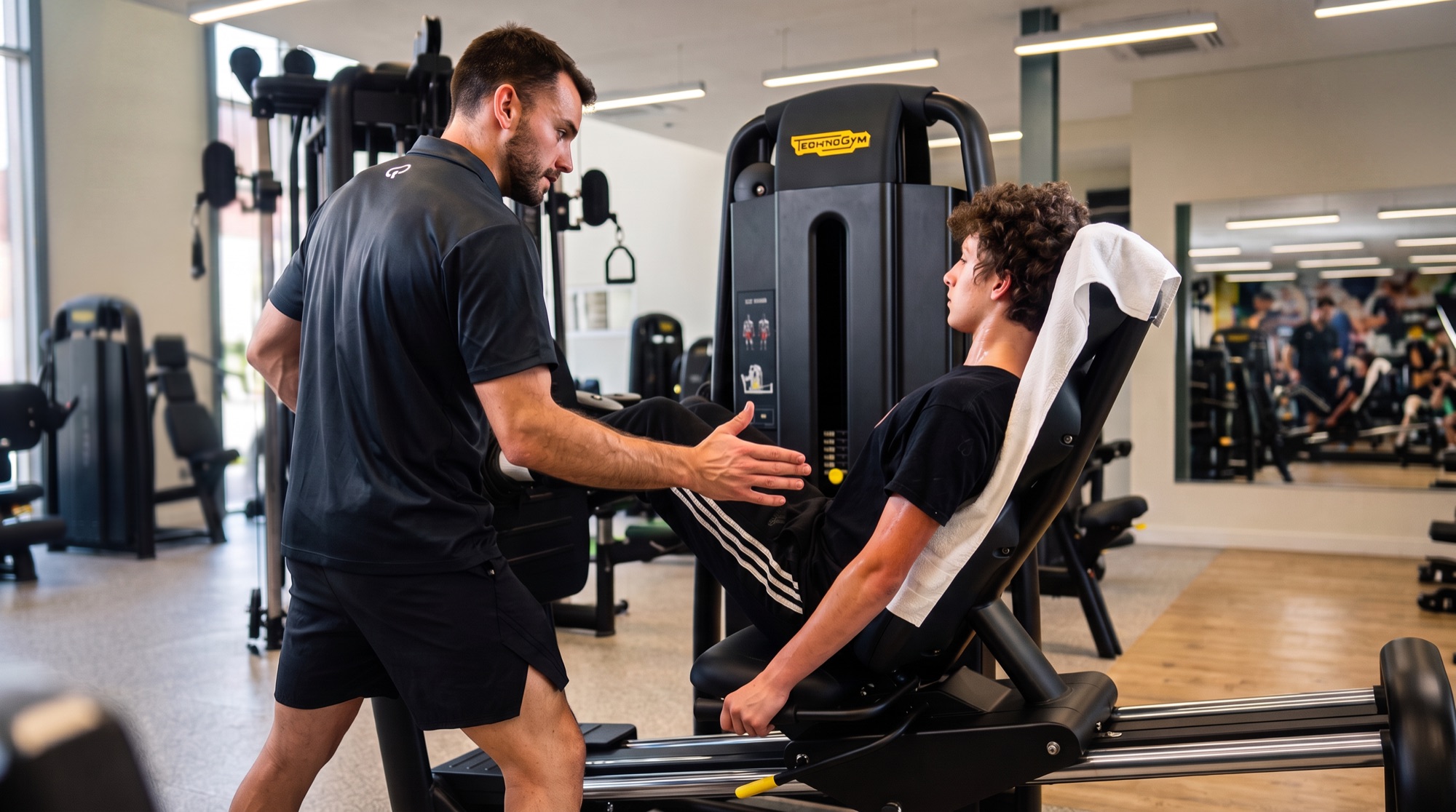 Teen training at FITQOR